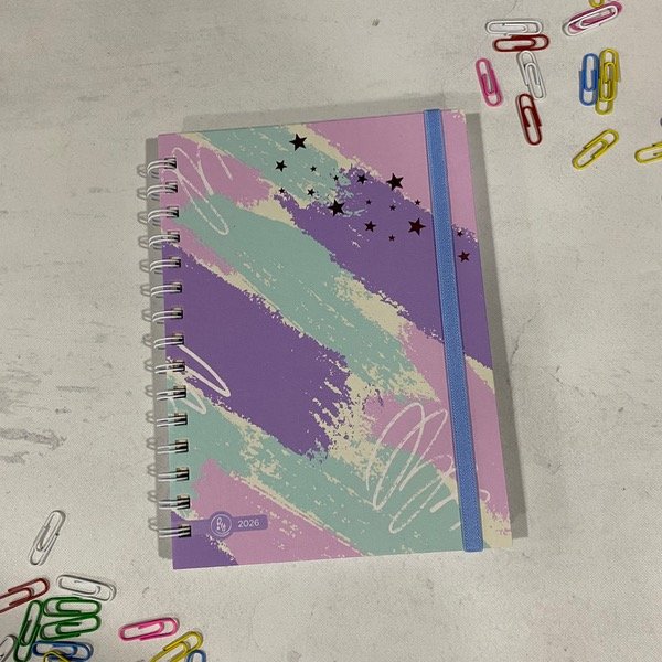 Producto - Agenda 2026 Stars Acuarelas