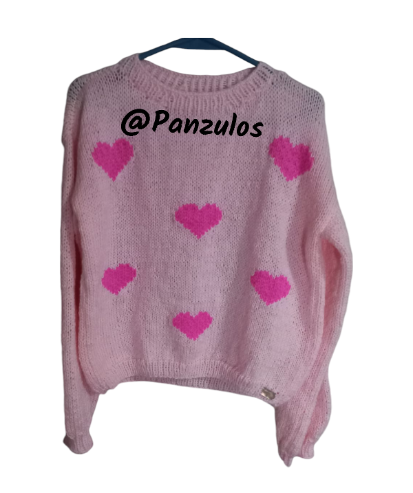 Producto - Sweater Corazones