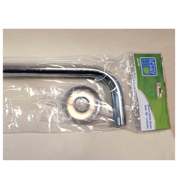 Producto - 12363   BRAZO DE LLUVIA Ac.In. 90g C/Roseta
