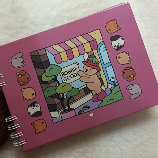 Producto - Bobbie Goods para colorear - Tapa Rosa