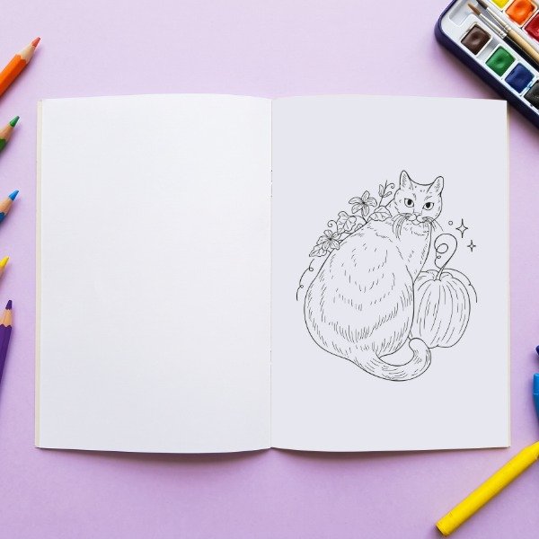 Producto - Libro para colorear Michi o Truco - 1