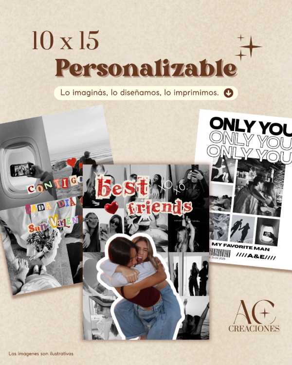 Producto - 10 x 15 personalizable