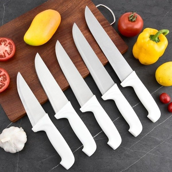 Producto - Cuchillo Mango Blanco