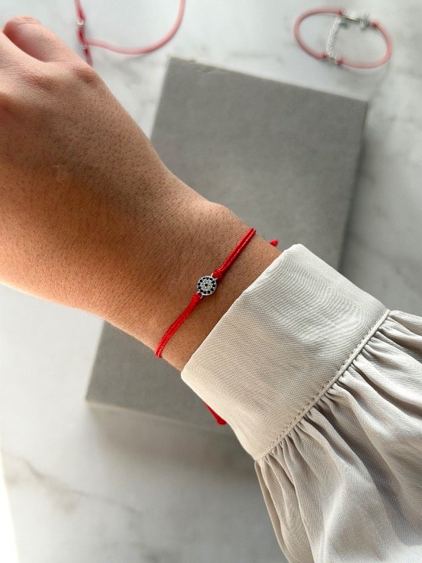 Producto - Pulsera hilo rojo angelic cubic