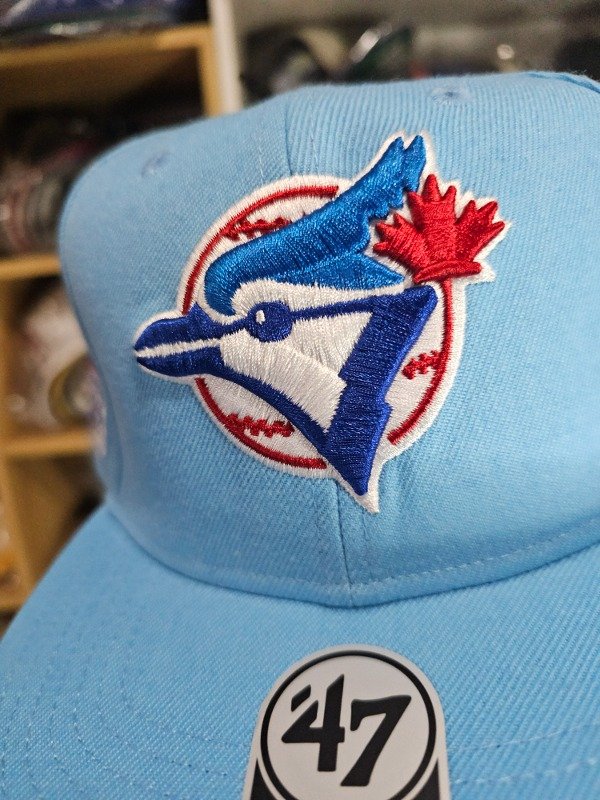 Toronto blue jays sky blue all-star '91 '47 brand cooperstown snapback — imagen 3