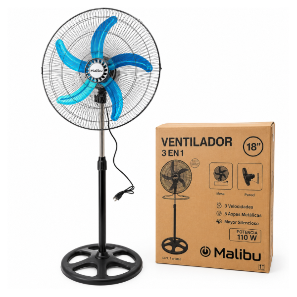 Producto - Ventilador MALIBU 18 pulgadas