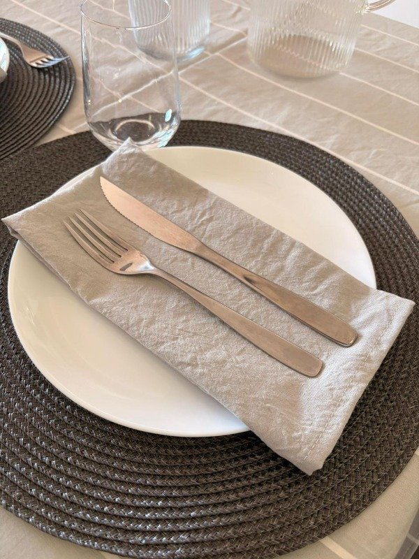 Producto - Servilletas Narciso gris set x4