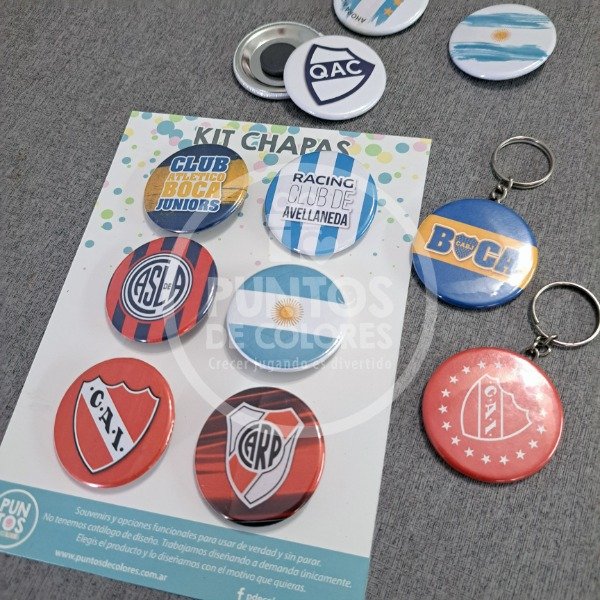 Producto - KIT CHAPAS PARA REGALAR - 3