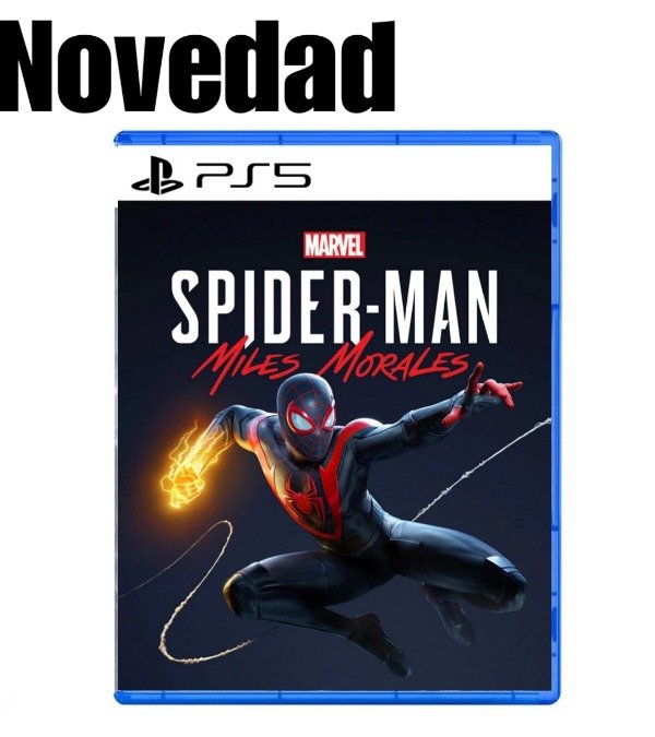 Producto - Spider Man Miles Morales Juego Fisico PlayStation 5