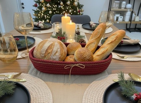 Producto - Panera oval bordo