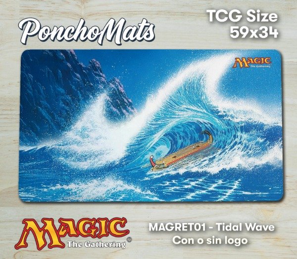 Producto - Magic Retro  TCG  Tidal Wave  MTG con o sin Logo