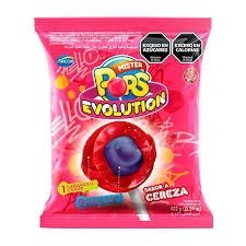 Producto - CH. POPS EVOLUTION CEREZA X24 RELLENO CHICLE