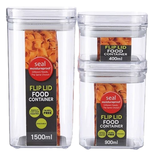 Producto - SET X3 FRASCO ACRILICO 400/900/1500ML