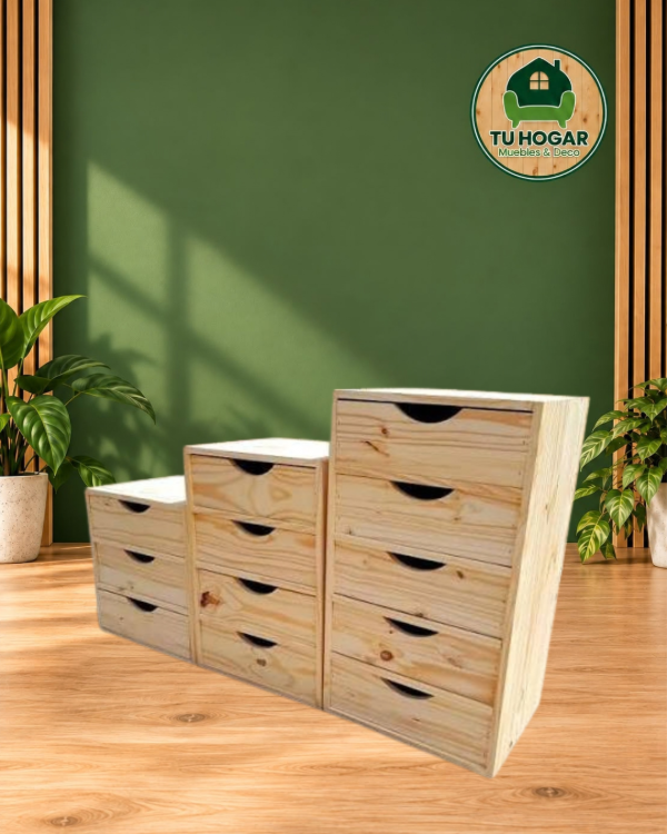 Producto - Cajonera de Interior de Pino