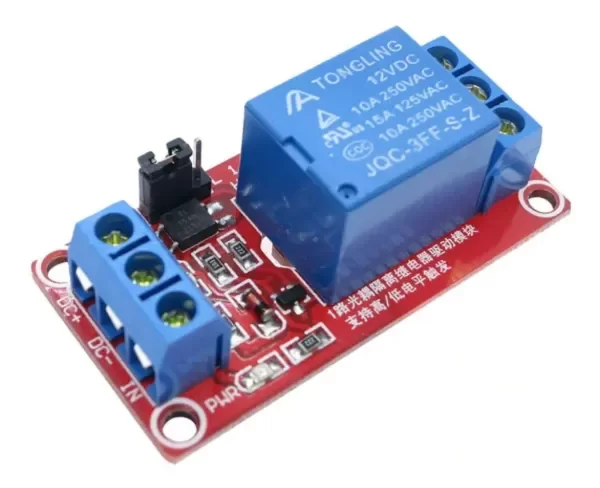 Producto - Modulo De Relee Relay 1 Canal 12v Optoacoplador