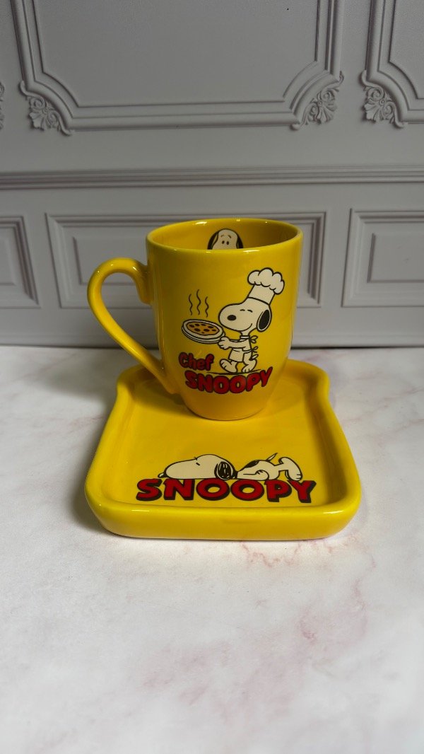 Producto - Set Snoopy - Taza amarilla