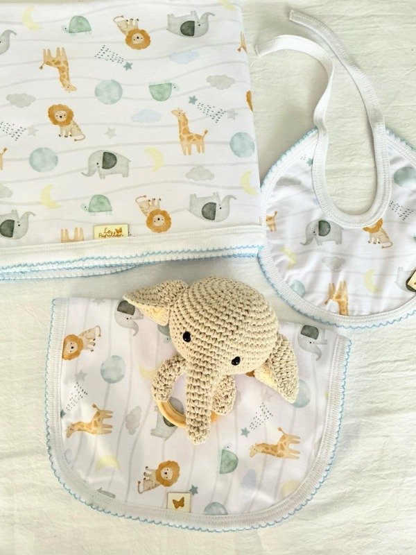 Producto - Box 2 Elefante celeste