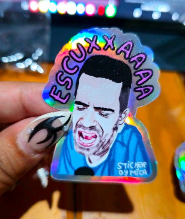 Producto - Sticker martin escuxa holo 6cm