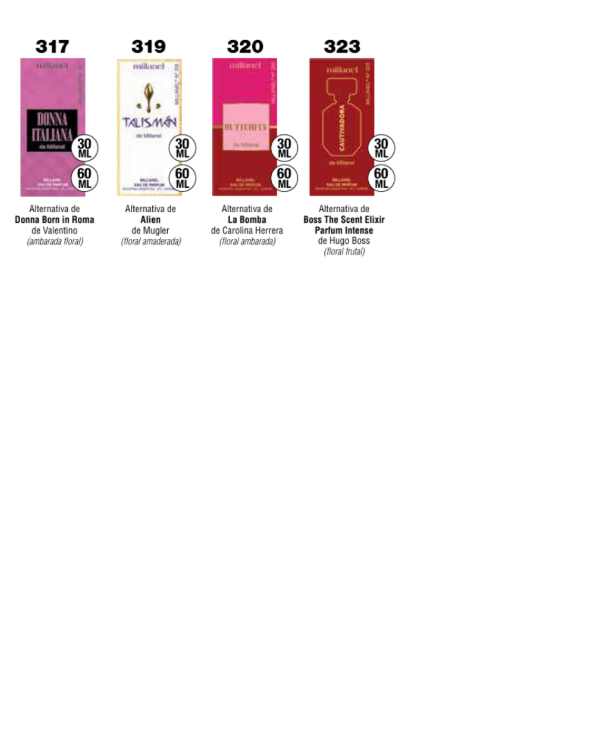 Producto - Alternativas Femeninas de 30ml Millanel - 4