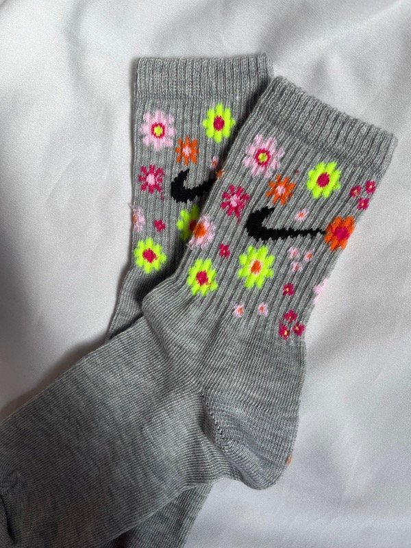 Producto - Par medias Nike  flores