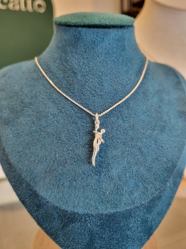 Producto - Collar lazo Maternidad plata925 - 1