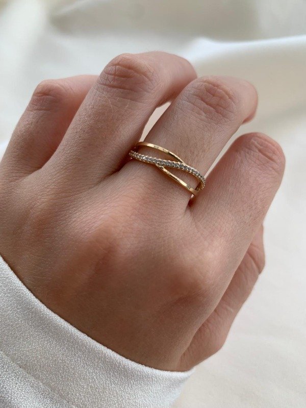 Producto - Anillo ELISA - Ench en oro 18k