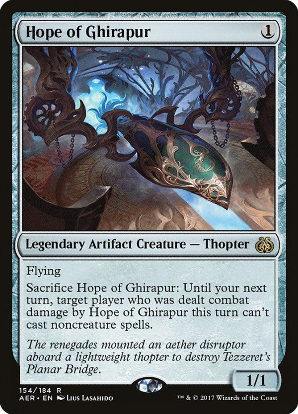 Producto - Hope of Ghirapur  Aether Revolt