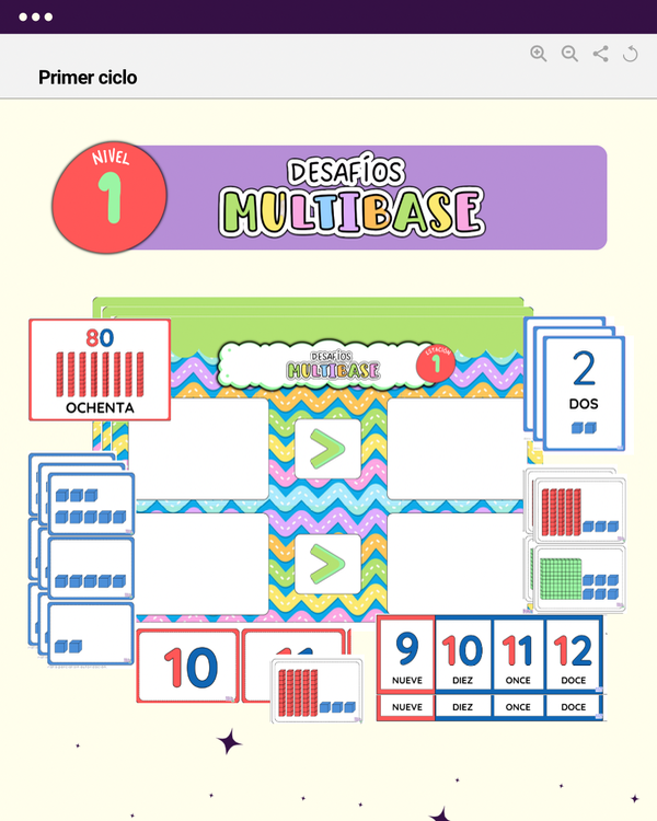 Producto - Multibase grande: 31 piezas - 1