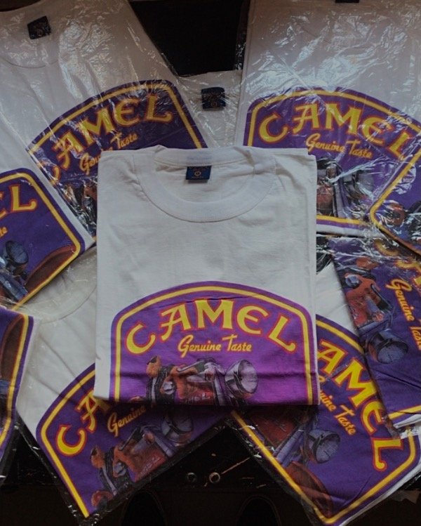 Producto - Remeras Camel 'Genuine Taste' vintage