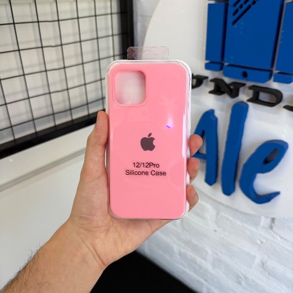 Producto - Silicone Case Rosa Pastel - iPhone 12/12 Pro