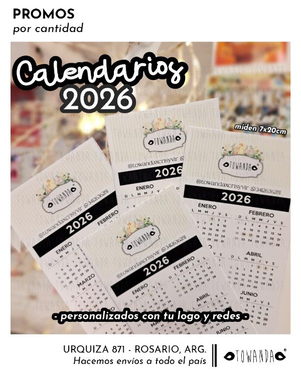 Producto - Calendario Señalador 2026