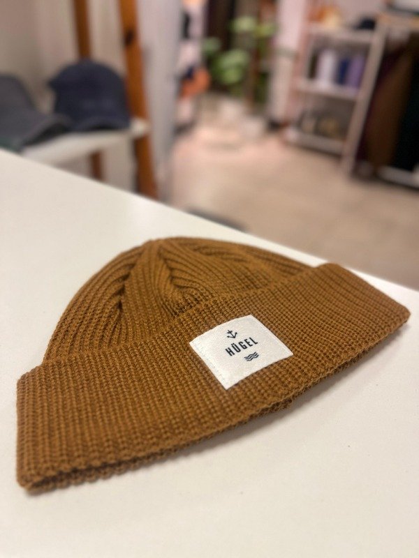 Producto - #Beanie Tejido - marrón