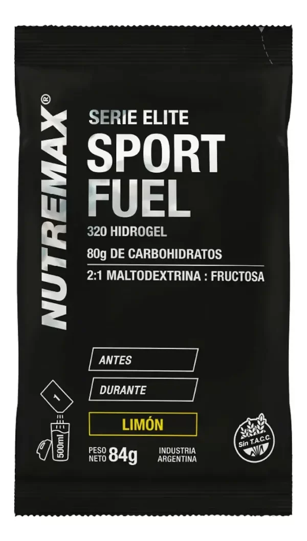 Producto - Nutremax Endurance Energy Sport Fuel 320 Limon - 10u - 1
