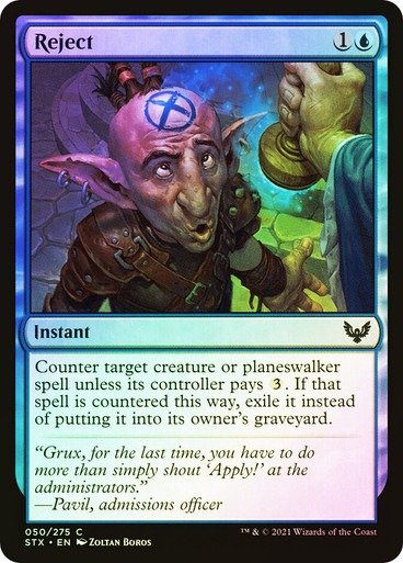 Producto - Reject (Foil)