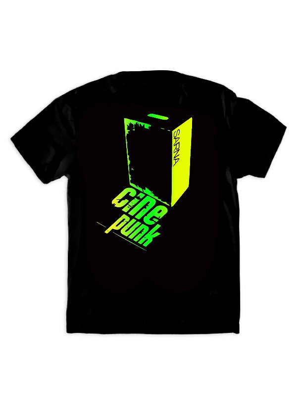 Producto - Remera Cinepunk lima limón
