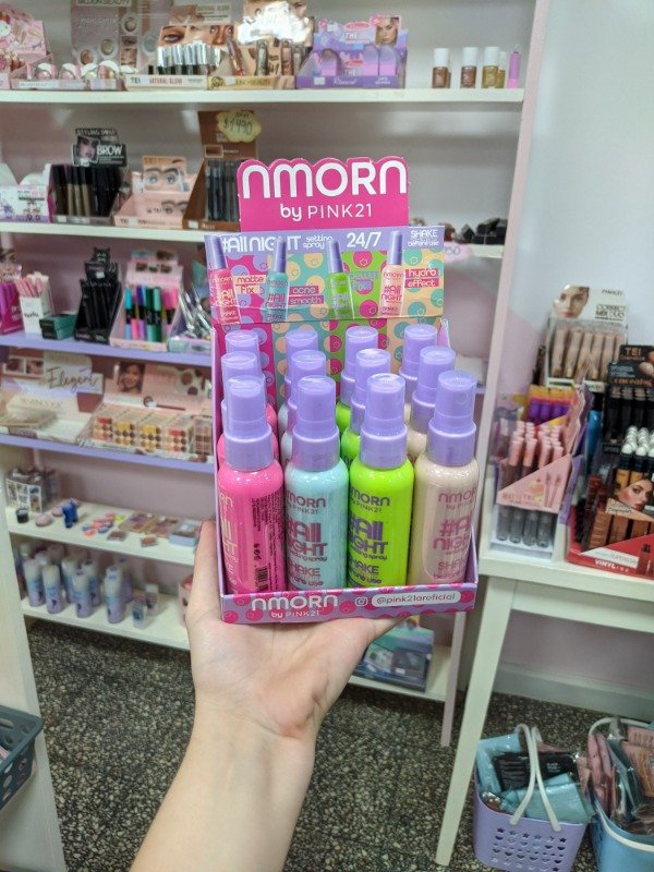 Producto - Fijador de maquillaje pink 21