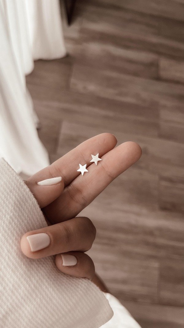Producto - Aritos formitas estrella AB
