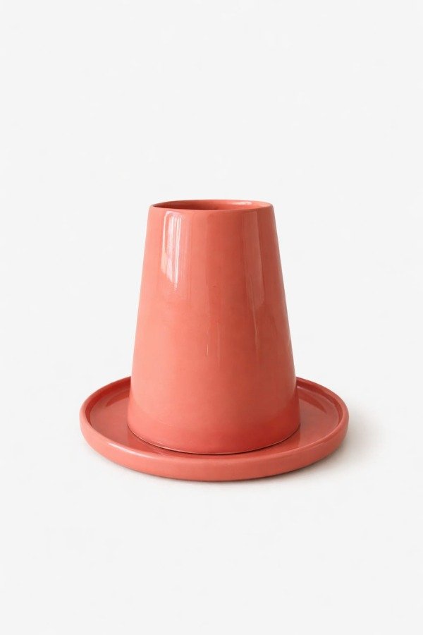 Producto - Jarrón florero salmón