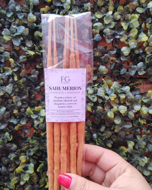 Producto - Sahumerio Pimienta y Naranja