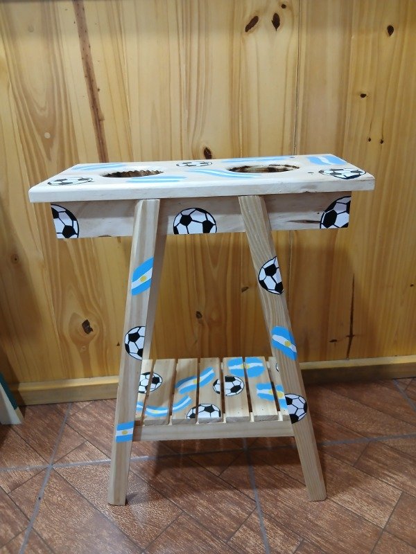 Producto - Mesita: " SOY ARGENTO" - 2