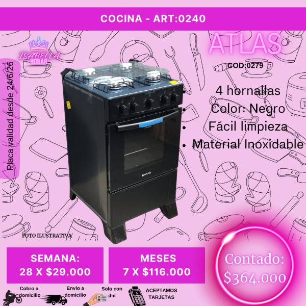 Producto - COCINA ATLAS - ART:0240