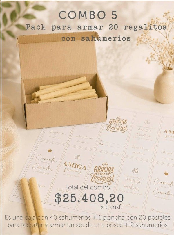 Producto - PROMO 5 - DÍA DEL AMIGO