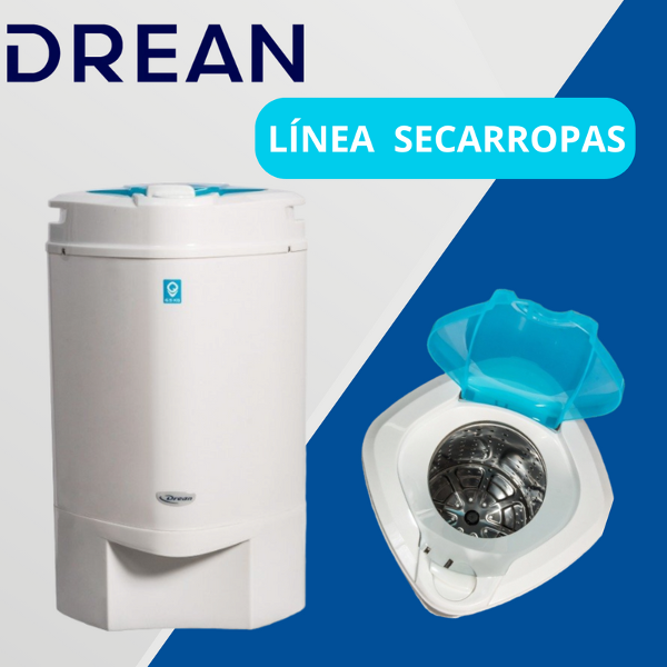 Producto - SECARROPAS DREAN QV 5.5KG. TAMBOR INOX.