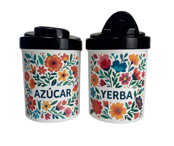 Producto - Set Yerbera y Azucarera Personalizada