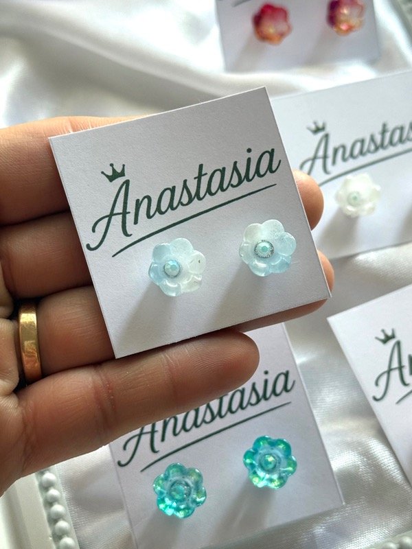 Producto - Aros Campanilla Celeste