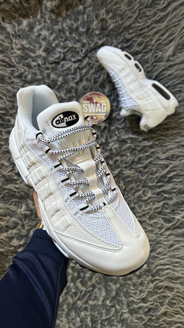 Producto - AIR MAX 95 WHITE BLACK LOGO - 1