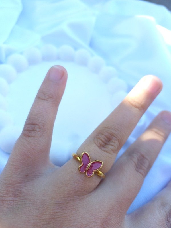 Producto - anillo mariposa (rojo)