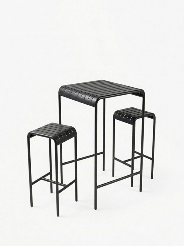 Producto - Mesa y Banquetas Natsu Negro