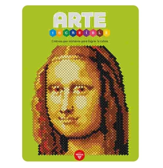 Producto - Arte Increible: Colorea por números