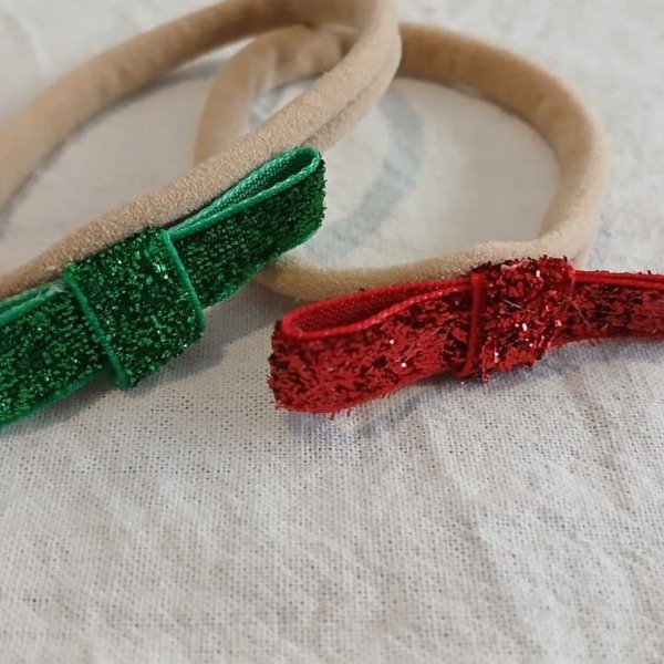 Producto - Vincha de nylon roja o verde